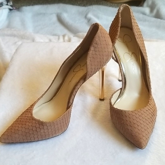 Jessica Simpson Shoes - Jessica Simpson Lucina Leather Pumps